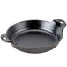 Lodge HMSRD 14 oz. Pre-Seasoned Heat-Treated Cast Iron Round Mini Server
