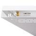A white metal Curtron Pest-Pro light fixture with a gold tube inside.