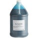 A large plastic jug of blue liquid food coloring.