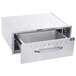 A stainless steel Hatco drawer warmer with a handle.