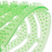 A green Lavex Green Apple Scent Deodorized Gel Urinal Screen.