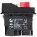 An Avantco On/Off switch with red and green lights.