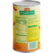 A bottle of Del Monte pineapple juice with the nutrition label.