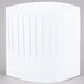 A white pleated paper Chef Revival chef hat.