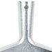 A close-up of the metal frame of an Unger AquaDozer floor squeegee.