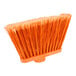 A Carlisle Sparta Duo-Sweep broom with orange flagged bristles.