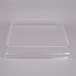 Fineline Platter Pleasers 9581-L 18 inch x 18 inch Clear PET Plastic Square High Dome Lid - 40/Case