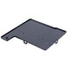 A black rectangular water tank lid with holes.