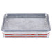 A Nemco heater plate assembly with a metal tray and red stripes.