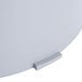 A white Robot Coupe cutter bowl.