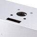 A close-up of the metal dome assembly for a Nemco Waffle Baker.
