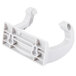 A white plastic Bunn Mavea water conditioner holder with holes.