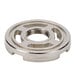 A silver circular Waring bearing holder nut.