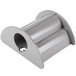 A grey plastic Robot Coupe large pusher with a hole.
