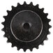 A black motor sprocket for a Waring conveyor toaster.