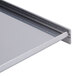 The silver metal drawer for a Waring conveyor toaster.