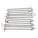 A row of four metal heating elements for a Waring conveyor toaster.