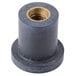 A black and gold threaded nut for a Waring conveyor toaster.