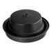 A black plastic funnel support for Bunn coffee brewers.