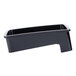A black rectangular control panel with a curved edge for a Waring blender.