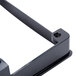 A black metal frame with screws for a Waring blender.