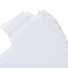 A white plastic baffle for a Waring blender.