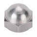 A stainless steel Waring cap nut.