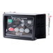 A white and black Waring control panel module for a heavy duty blender with buttons and a display.