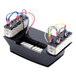 A black rectangular Waring control panel module with wires.