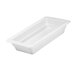 Hall China 1014P0ABWA 1/3 Size 2 1/2 inch Deep Bright White China Food Pan