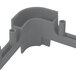 A grey plastic Vollrath extender with two holes.