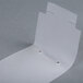 A white plastic Waring PCB board shield with holes.