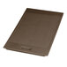 A brown rectangular door for a Carlisle Six Star portable food bar with a handle.