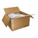 A cardboard box of Chef's Companion Chocolate Soft Serve Ice Cream Mix.