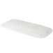 An American Metalcraft Translucence Collection white rectangular plastic serving platter.