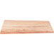 An American Metalcraft olive wood serving board on a white background.