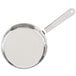 An American Metalcraft mini stainless steel fry pan with a handle.