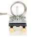 A Waring thermostat with wires attached.