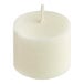 A white Sterno 10 hour candle with a long stick.