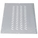 The bottom housing plate for a Waring panini grill, a metal plate with holes.