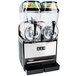 An Omega slush machine with two tubes.