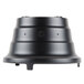A black round base with four legs for a Waring blender.
