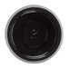 A black plastic button with a number on it.
