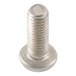 A close-up of a Waring screw with a metal head.