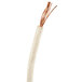 A close-up of a Waring lead and diode cable with copper and white wires.