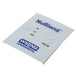 A white rectangular label with blue text reading "Waring"