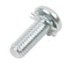 A close-up of a metal screw for a Waring blender.