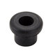 A black round rubber bushing for a Waring blender.