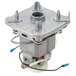 A metal device with wires.