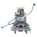 A Waring motor for blenders with attached wires.